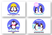 11 Penguin Awareness Day, an Animal Illustration by denayunebgt (Thumbnail 2 of 5)