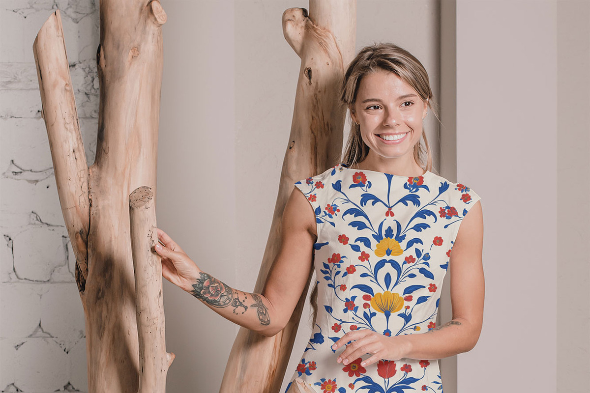 Traditional Mediterranean Pattern, a Pattern Graphic by Olya Creative (Photo 8 of 10)