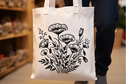 Spring California Poppy Flowers SVG, an Illustration by Rose Art (Thumbnail 4 of 6)