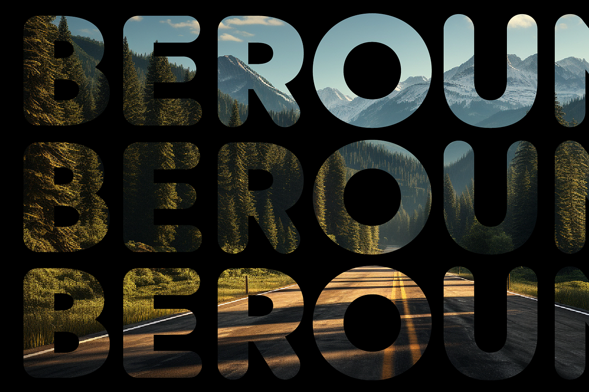 Beround Pro, a Font by NicolassFonts (Photo 7 of 7)