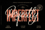 Perfectly Imperfect Collection, a Sans Serif Font by 50Fox (Thumbnail 1 of 12)