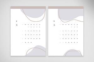 Modernist 2025 Calendar