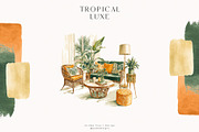 Tropical Luxe Collection, an Illustration by PeDe Designs (Thumbnail 7 of 28)