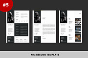 Resume Template Bundle - Vol 04, a Resume Template by Nina Shaw (Thumbnail 6 of 12)