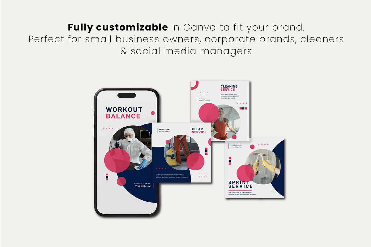 Instagram Templates for Cleaners preview 5