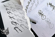 Graffiti Handstyle Workbook - PDF, an Education Illustration by Torus1 (Thumbnail 7 of 7)
