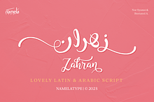 Zahran | A Lovely Handwritten Script