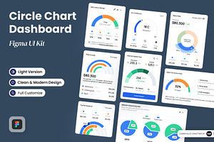 Spectra - Circle Chart Dashboard