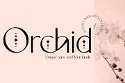 Orchid Sans Serif Font Family, a Sans Serif Font by Anna Zakharchenko (Thumbnail 1 of 12)