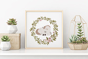 Unicorns, Moon & Rainbow, an Animal Illustration by Nadezhda Mikhailova (Thumbnail 8 of 16)