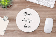Mouse Pad Mockup 2-in-1, a Product Mockup by Maddy's Art & Mockups (Thumbnail 1 of 4)