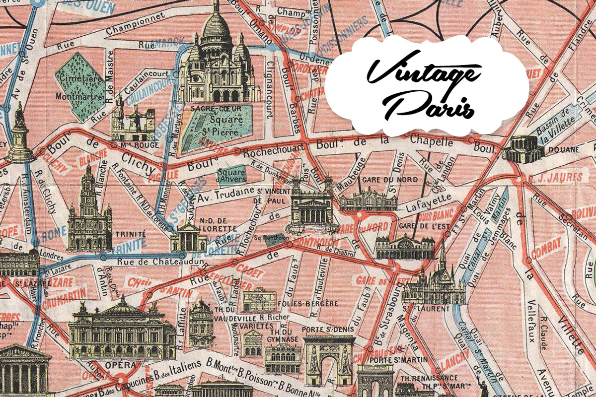 Vintage Map Styles + bonus brushes preview 3