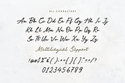 American Mountain A Casual Signature, a Script Font by Allouse Studio (Thumbnail 9 of 10)