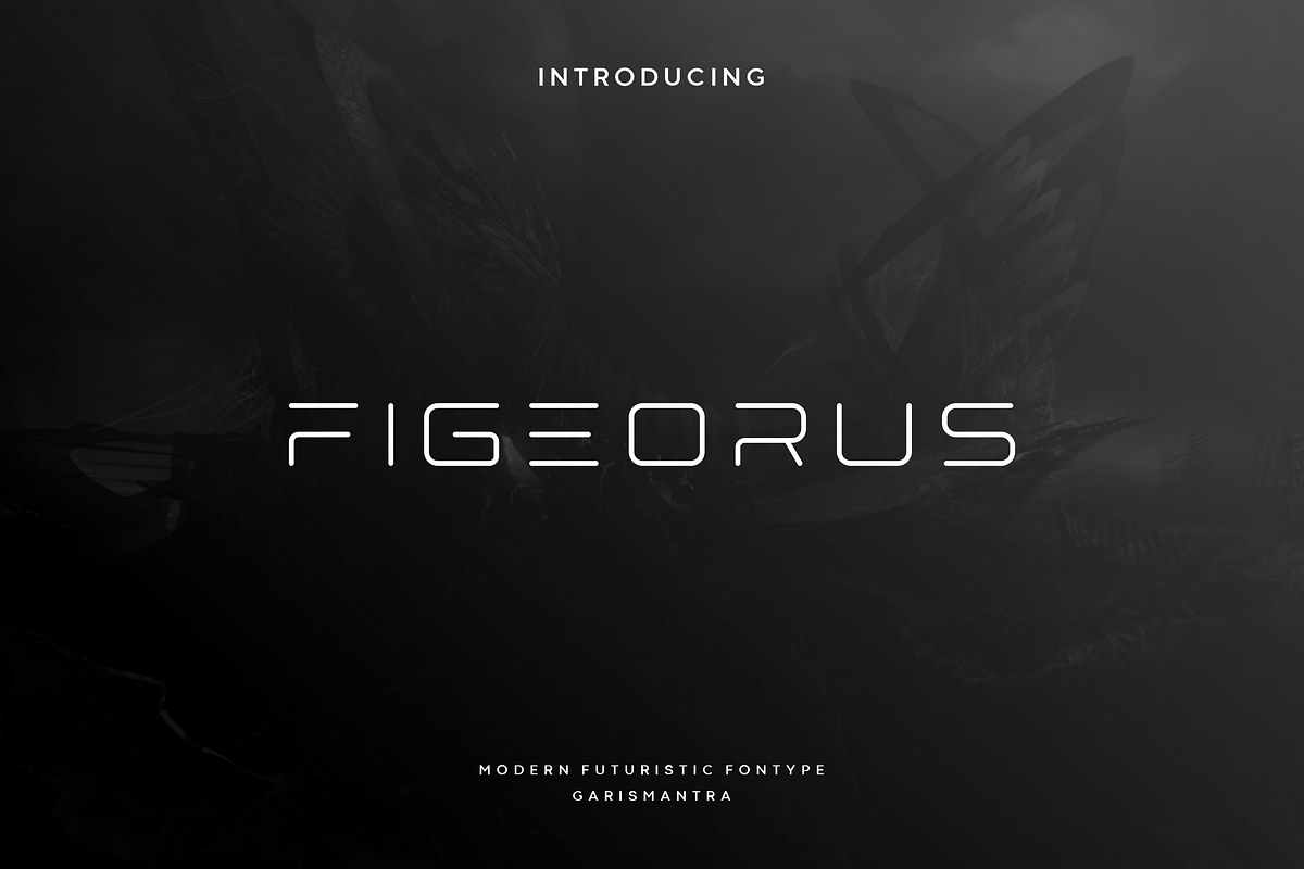 Figeorus, a Font by garismantra (Photo 1 of 4)