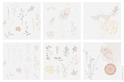 Botanical Bundle watercolor flowers, a Texture Graphic by Anna Sokol (Thumbnail 64 of 89)