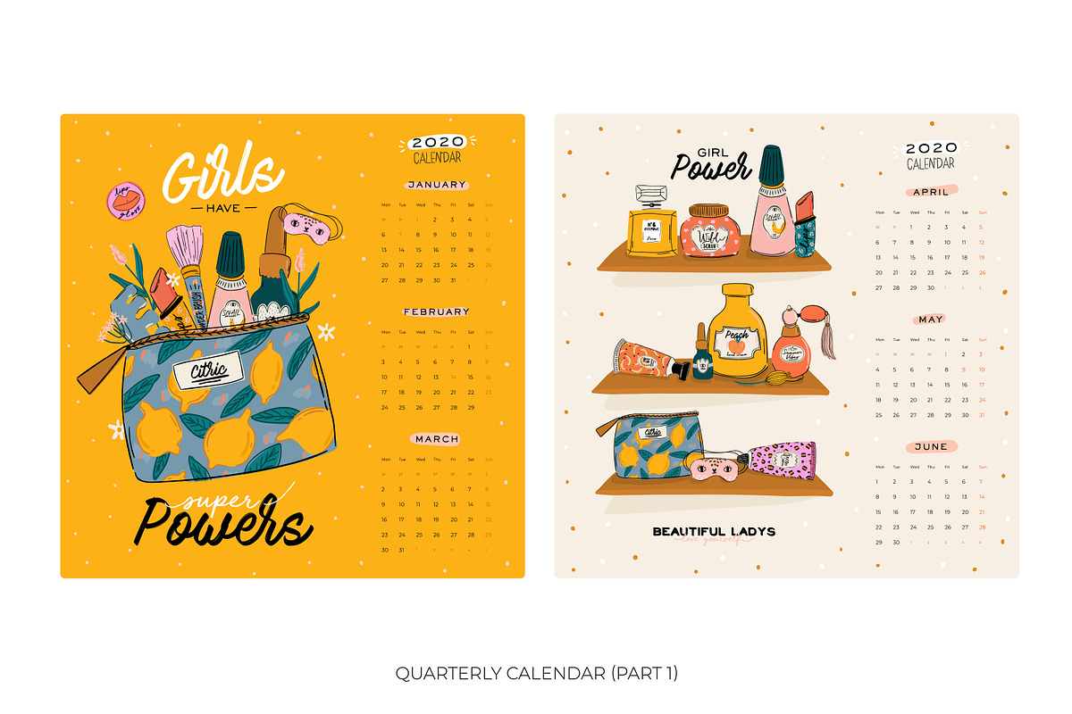 BUNDLE STATIONERY planners calendars, an Object Graphic by Ruslana Lubenets (Photo 82 of 96)