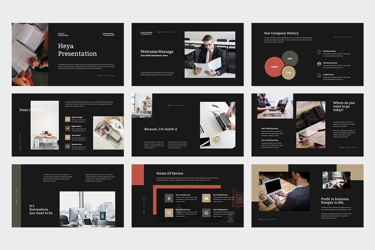 Heya : Multipurposes Keynote, a Presentation Template by Punkl Camp (Photo 2 of 9)