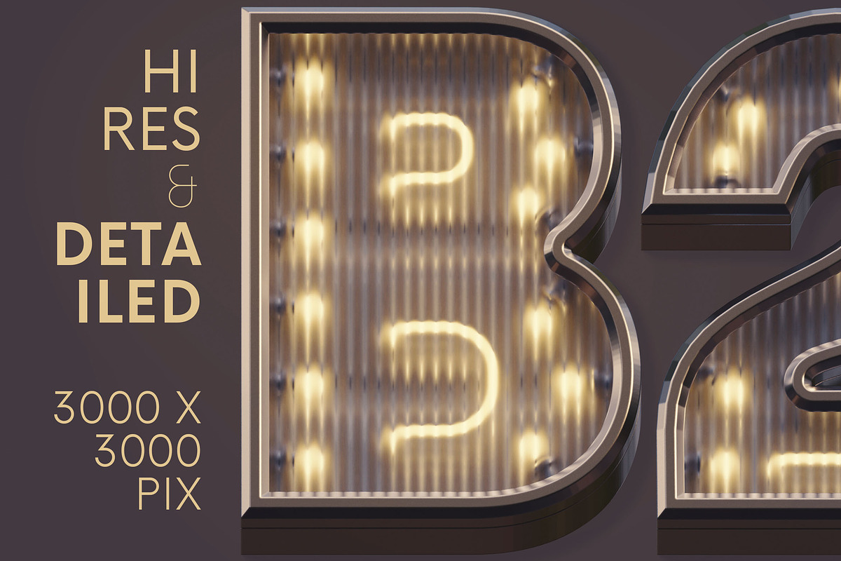 Urban Neon - 3D Lettering, a Graphic by MIIM (Photo 2 of 8)