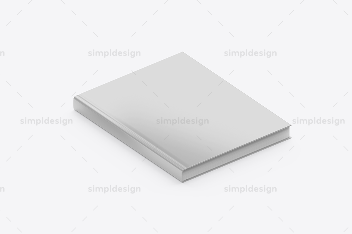 US Letter Hardcover Book Mockup, a Books & Magazine Mockup by SimplDesign (Photo 4 of 13)
