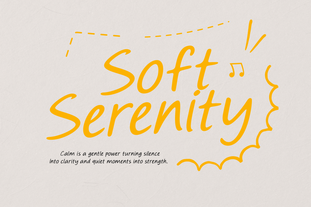Daily Sunny Handwritten Font, a Handwritten Font by Rasio Studio (Photo 4 of 9)