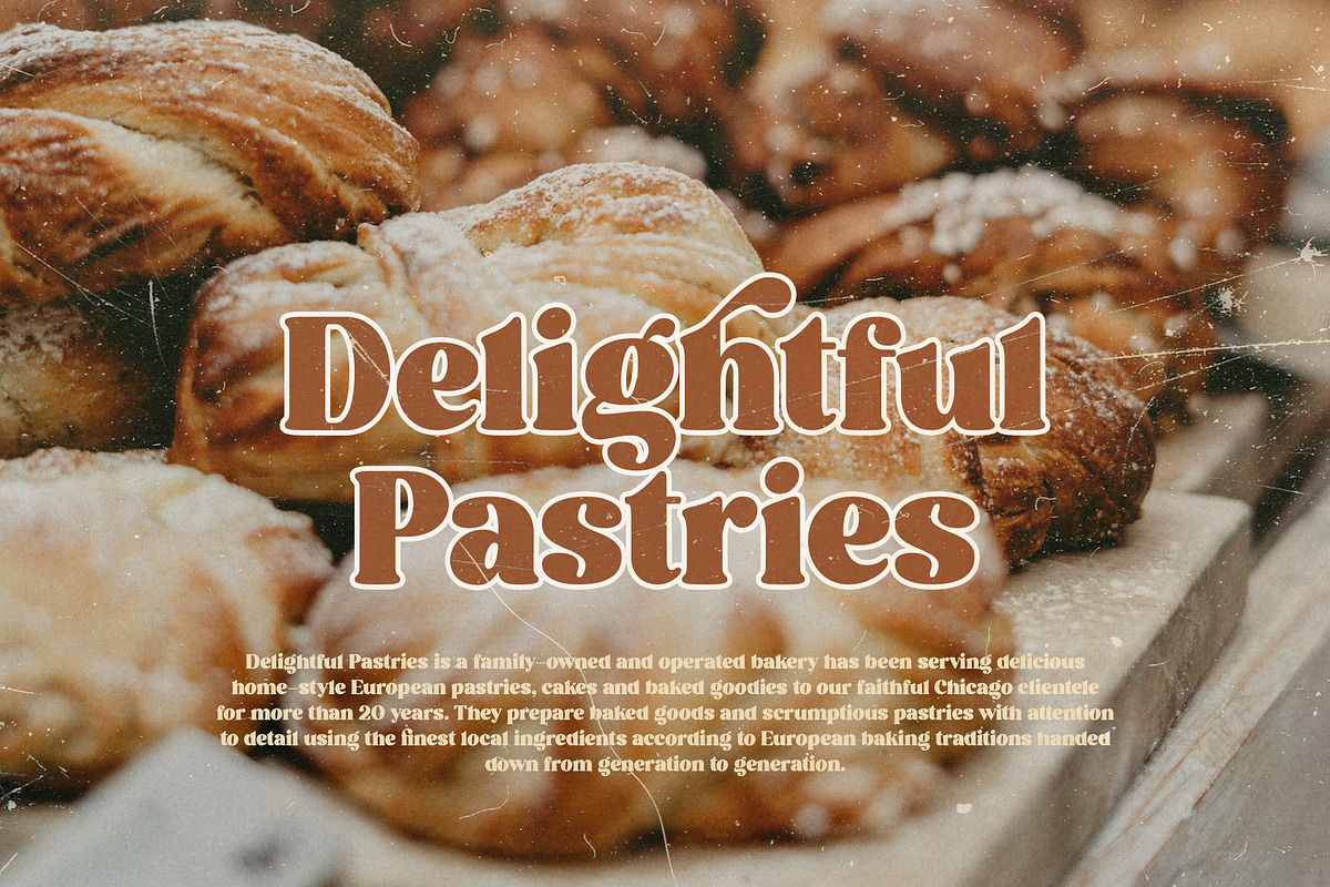 Kindfield Retro Serif Font, a Serif Font by Heinzel Std (Photo 7 of 11)