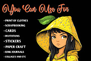Lemon Kid Clipart, an Illustration by CreationArt (Thumbnail 8 of 9)