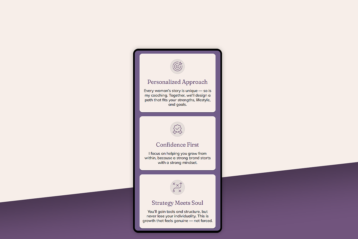 Life Coach Wix Studio Template, a Wix Template by Kitteeh (Photo 5 of 20)
