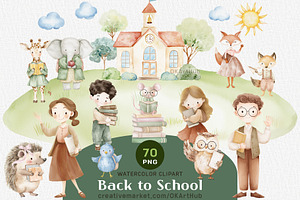 Back to School Clipart Bundle
