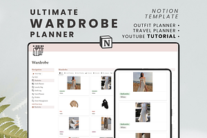 Wardrobe Manager Notion Template