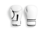White Leather Boxing Gloves 3D Model, an Object 3D Model by rebrandy (Thumbnail 4 of 9)