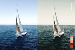 25 Sailing Lightroom Presets LUTs