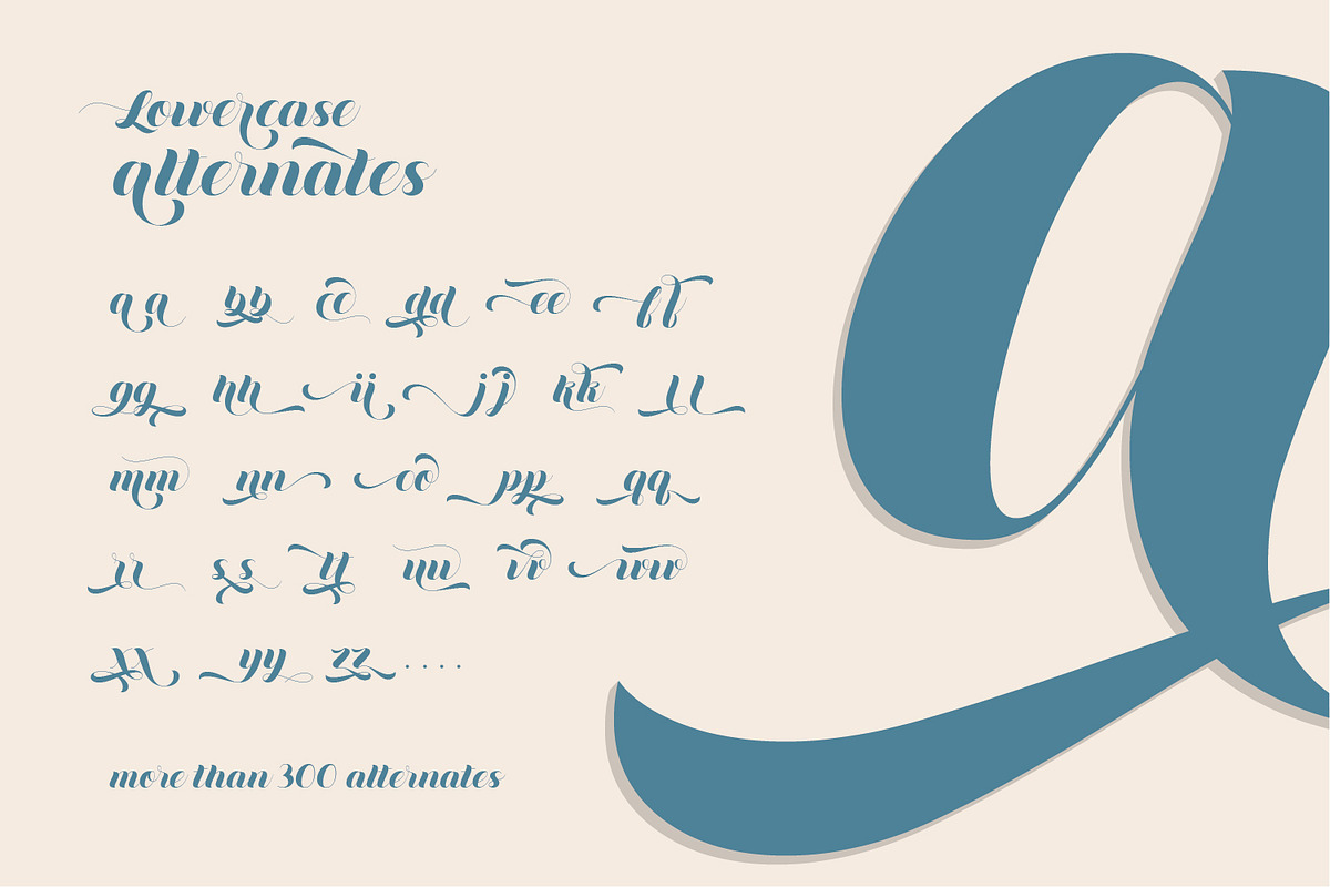 Diskanila - Romantic Script Font, a Script Font by Ekahermawan (Photo 12 of 14)