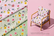 Watercolor Flower Garden, a Decorative Illustration by Manimanisa (Thumbnail 8 of 13)