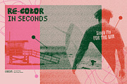 Halftone Zine Machine for Procreate, a Brush Add-On by True Grit Texture Supply (Thumbnail 6 of 10)