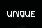 Ageyzo - Unique Font, a Sans Serif Font by QR Design Studio (Thumbnail 2 of 7)