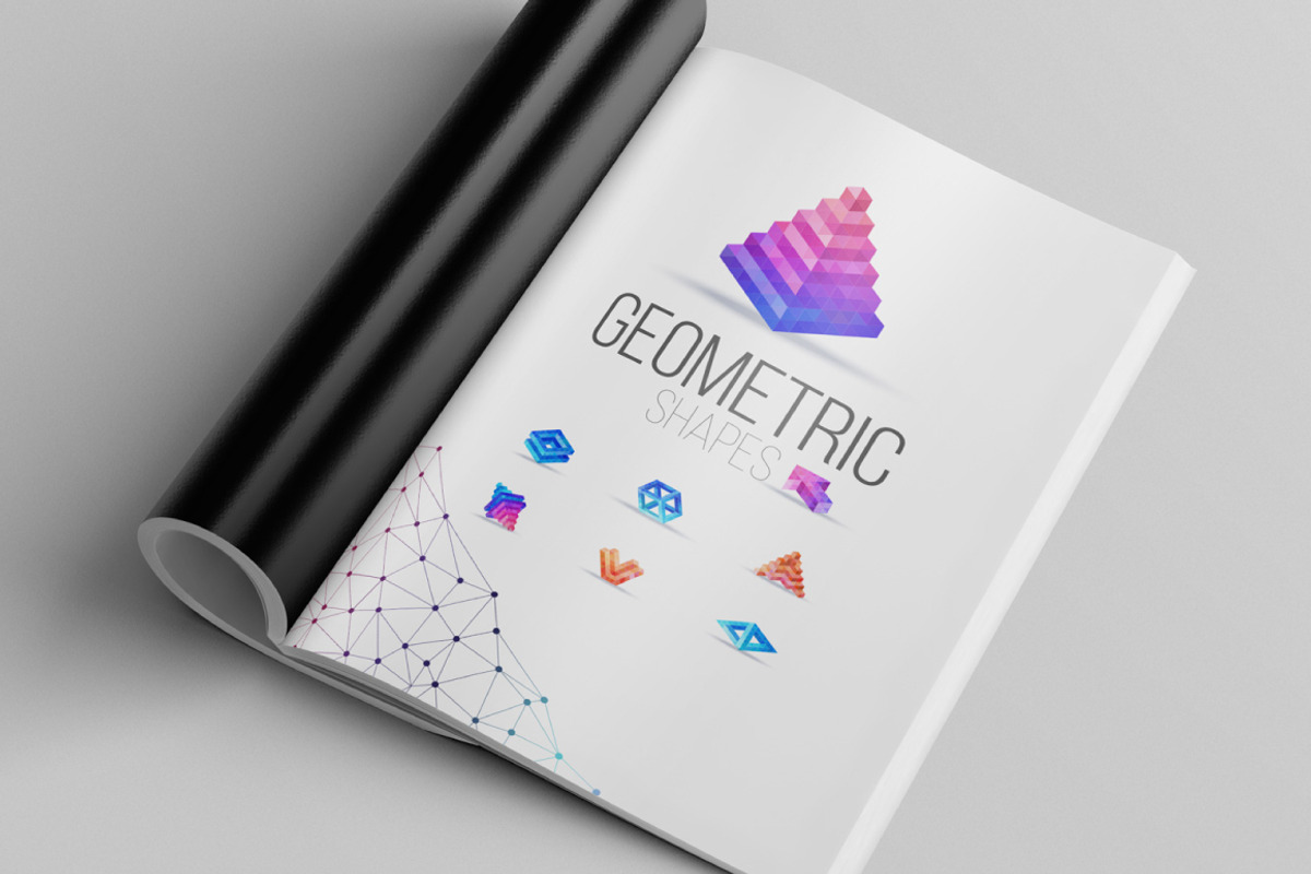 Geometric shapes of triangles, an Icon by Vikpit (Photo 4 of 6)