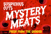 Eyeball Soup - Hand Drawn Drip Font, a Handwritten Font by Remedy667 (Thumbnail 6 of 7)