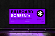 Billboard Screen Mockup, an Advertising Mockup by Rielismee (Thumbnail 2 of 5)