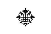 Global Network Silhouettes, a Graphic by hafijul (Thumbnail 7 of 14)