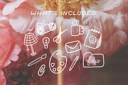 Cute Office & Art Supplies Icon Pack, an Icon by Pink Tiger Creative (Thumbnail 3 of 4)