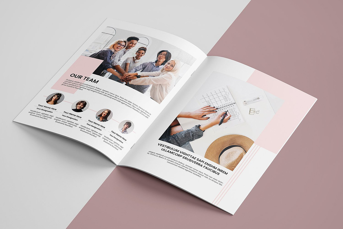 Design Portfolio Template, a Brochure Template by Template Shop (Photo 4 of 11)