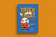 Trick or Treat Event Flyer, a Flyer Template by Guuver (Thumbnail 2 of 4)