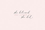 Alysar | Delicate Calligraphy Font, a Script Font by KA Designs (Thumbnail 11 of 24)