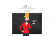 Teacher Portrait Creator | Clip Art, an Education Illustration by Lauren Lesley Studio (Thumbnail 16 of 33)