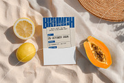 15 Coast card mockup, a Packaging Mockup by Trissa (Thumbnail 2 of 8)