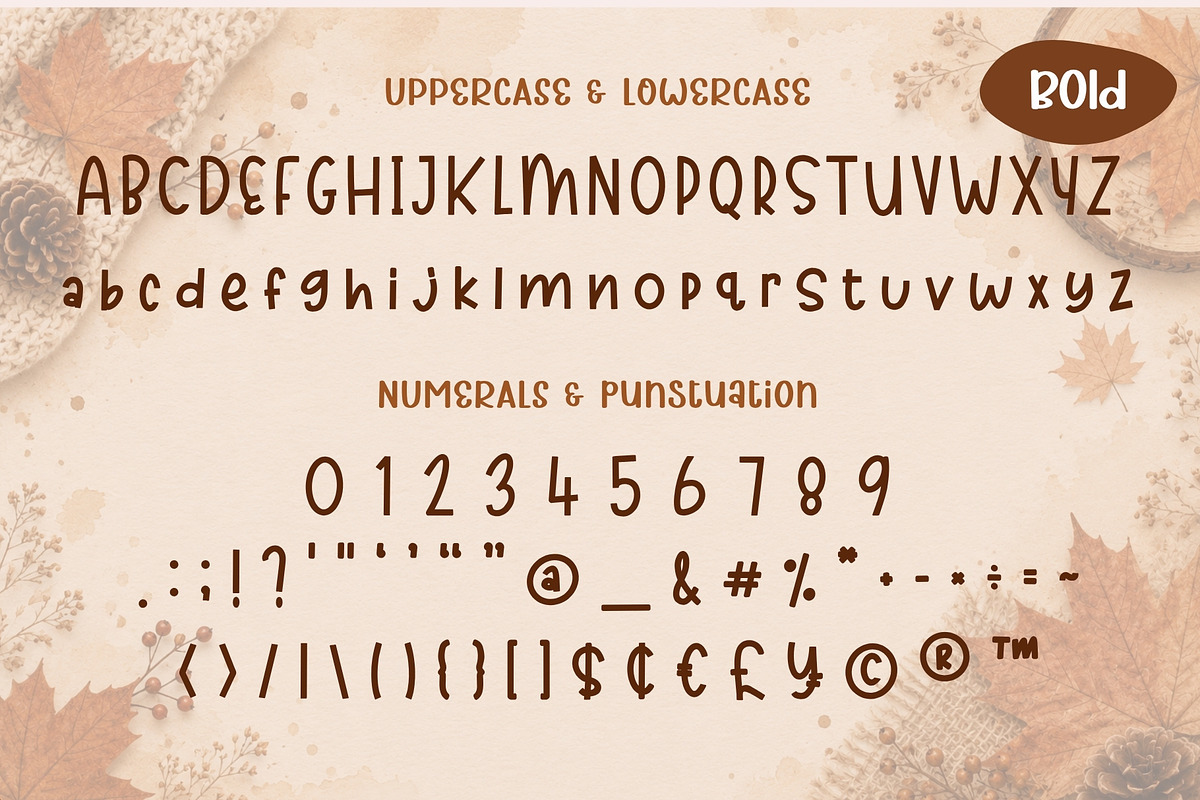 Brown Maple Font Duo, a Script Font by AnningArts (Photo 7 of 8)