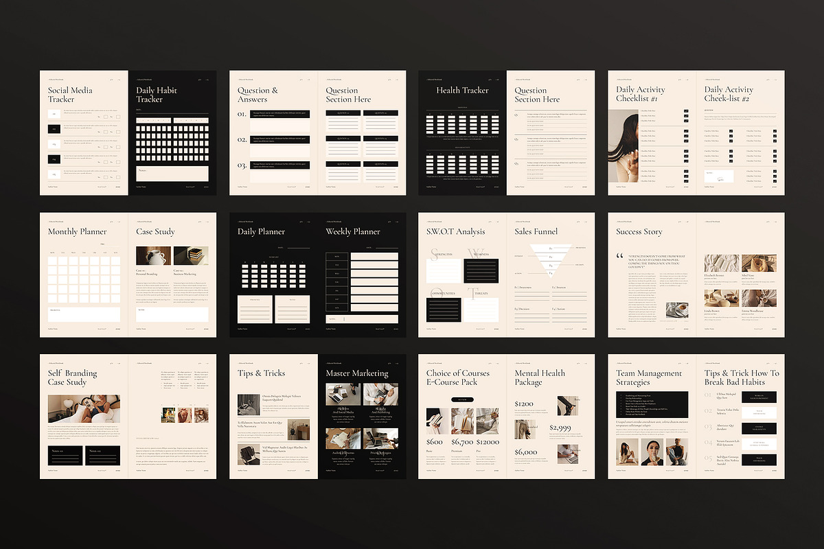 2-in-1 Ebook & Workbook Templates, a Magazine Template by ArtisanaAura (Photo 29 of 30)