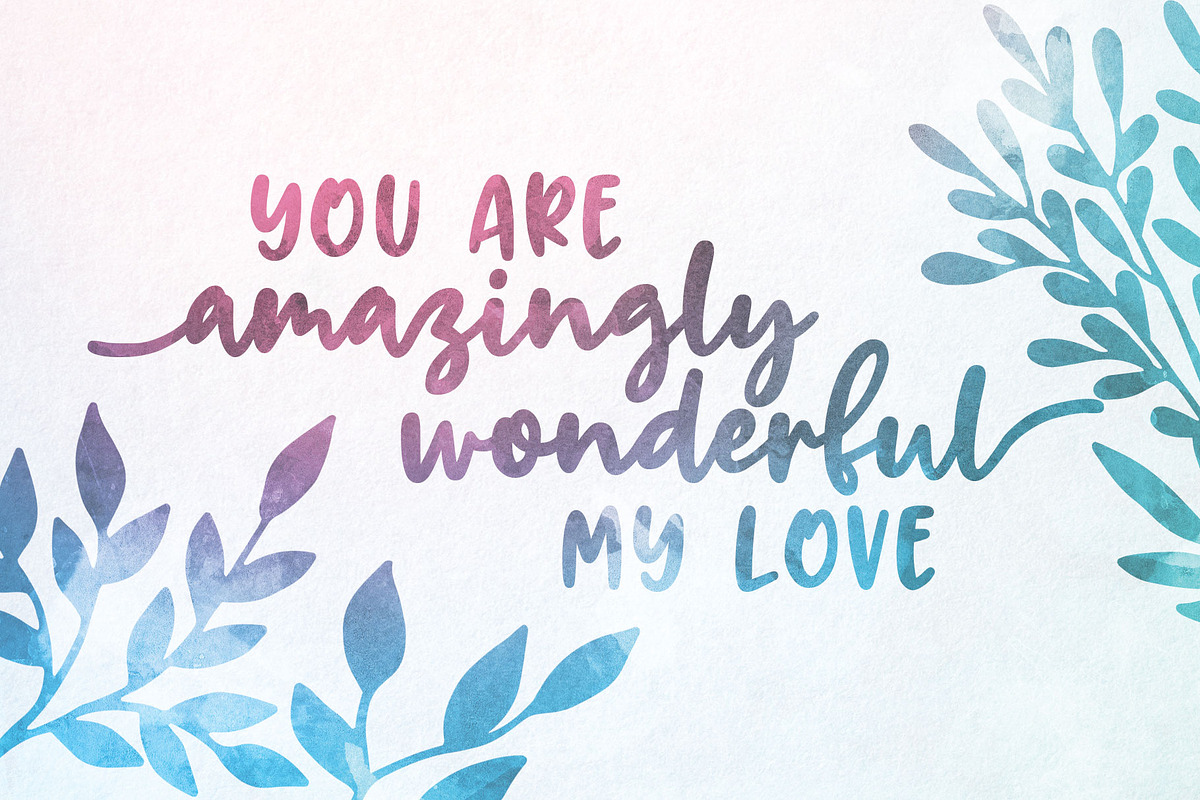 Breaking Bread: a chunky script font preview 7