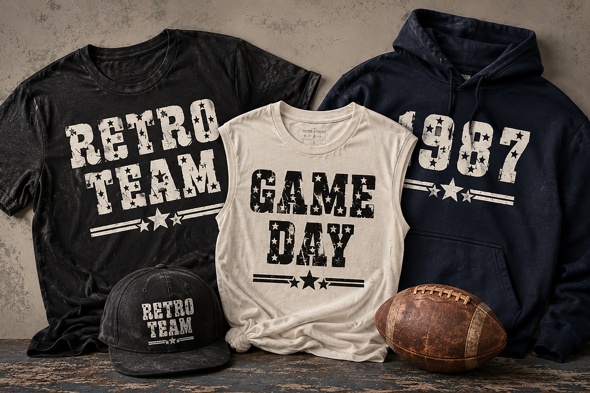 Retro Athletic, a Slab Serif Font by Wow Magic (Photo 5 of 5)