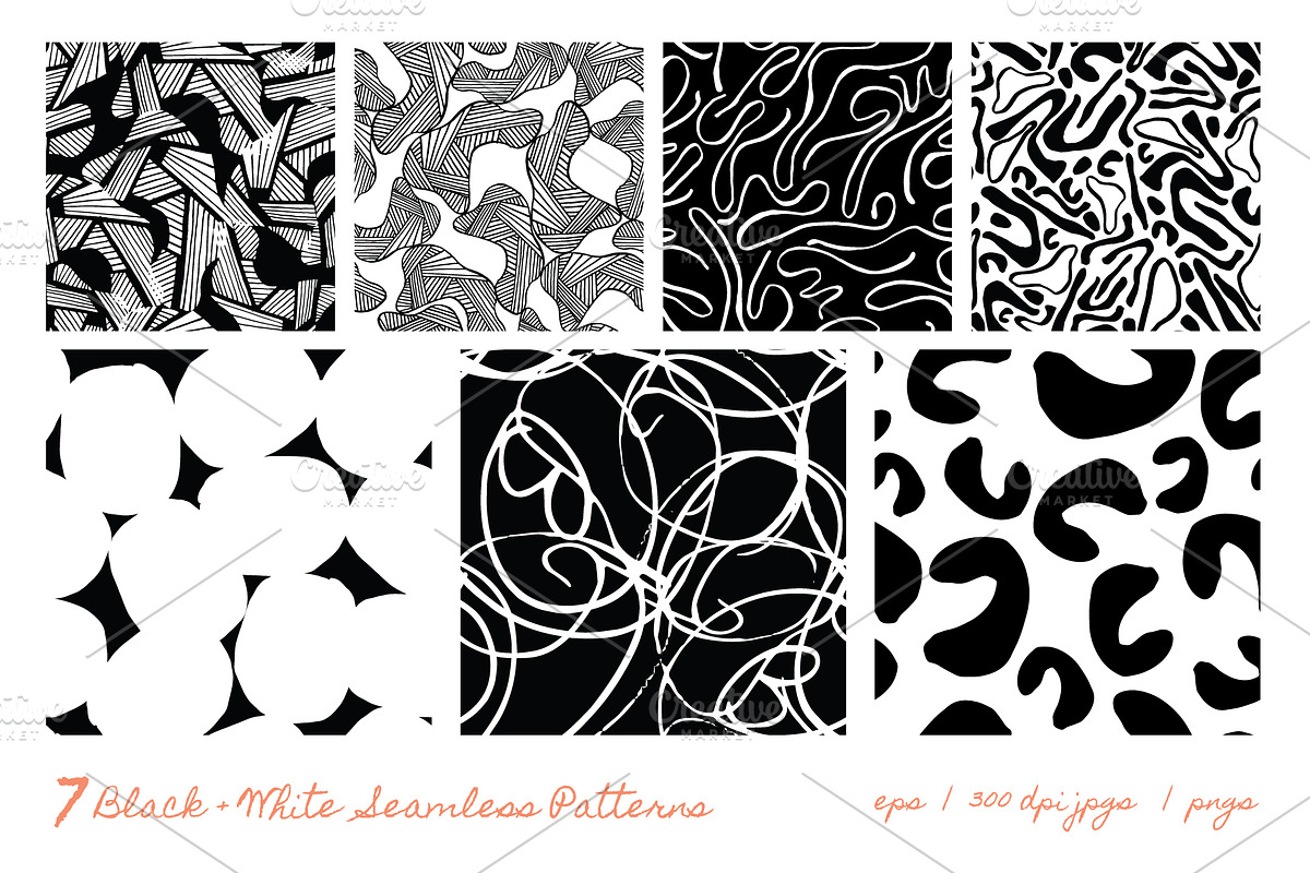 Organic Forms | Patterns + ArtBoards, a Pattern Graphic by The ...